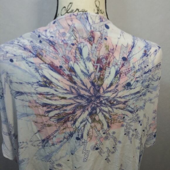 Aeropostale Light weight Floral Burst Cover Up Cardigan Size OS - Picture 6 of 9